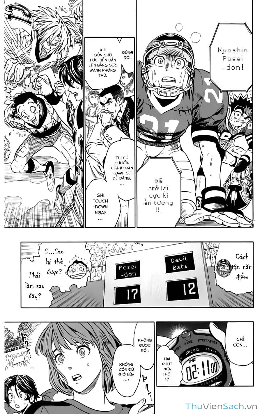 Truyện Tranh Lá Chắn Mắt - Eyeshield 21 trang 6