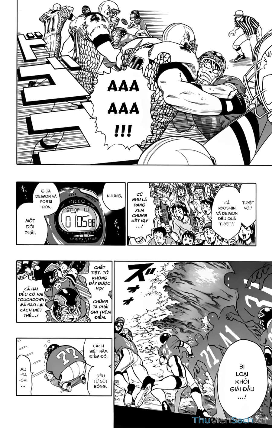 Truyện Tranh Lá Chắn Mắt - Eyeshield 21 trang 6
