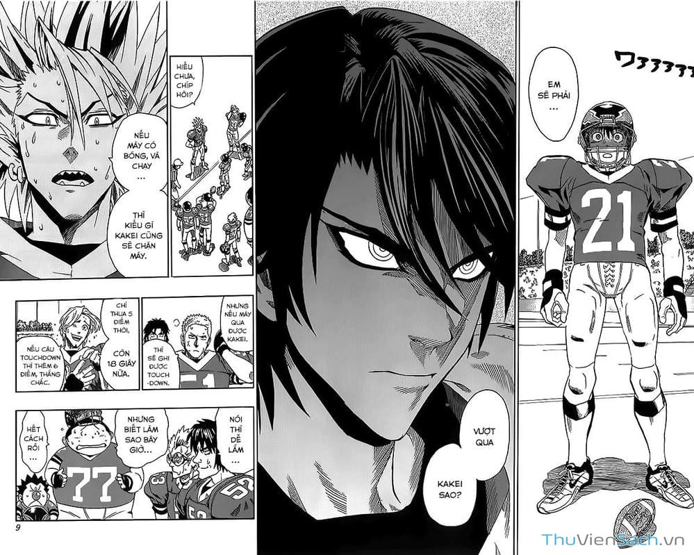 Truyện Tranh Lá Chắn Mắt - Eyeshield 21 trang 2506