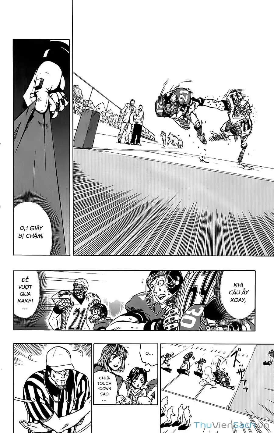 Truyện Tranh Lá Chắn Mắt - Eyeshield 21 trang 6