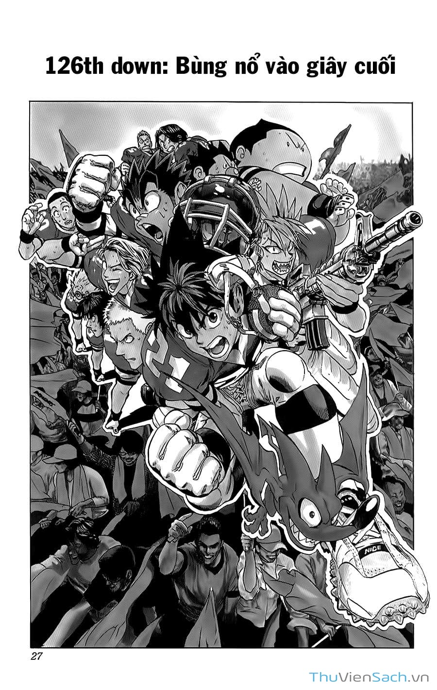 Truyện Tranh Lá Chắn Mắt - Eyeshield 21 trang 6