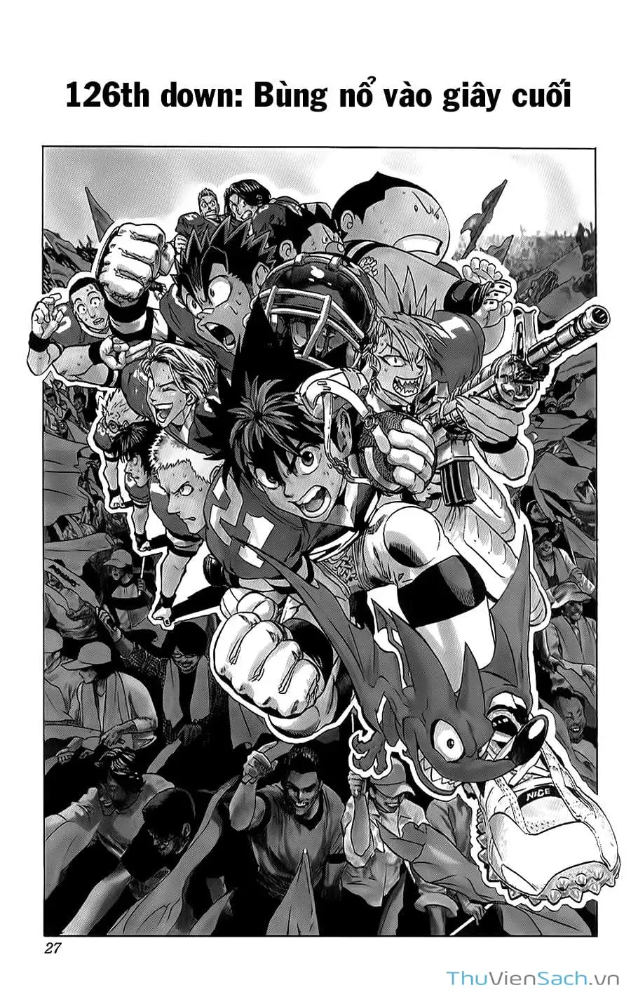 Truyện Tranh Lá Chắn Mắt - Eyeshield 21 trang 6