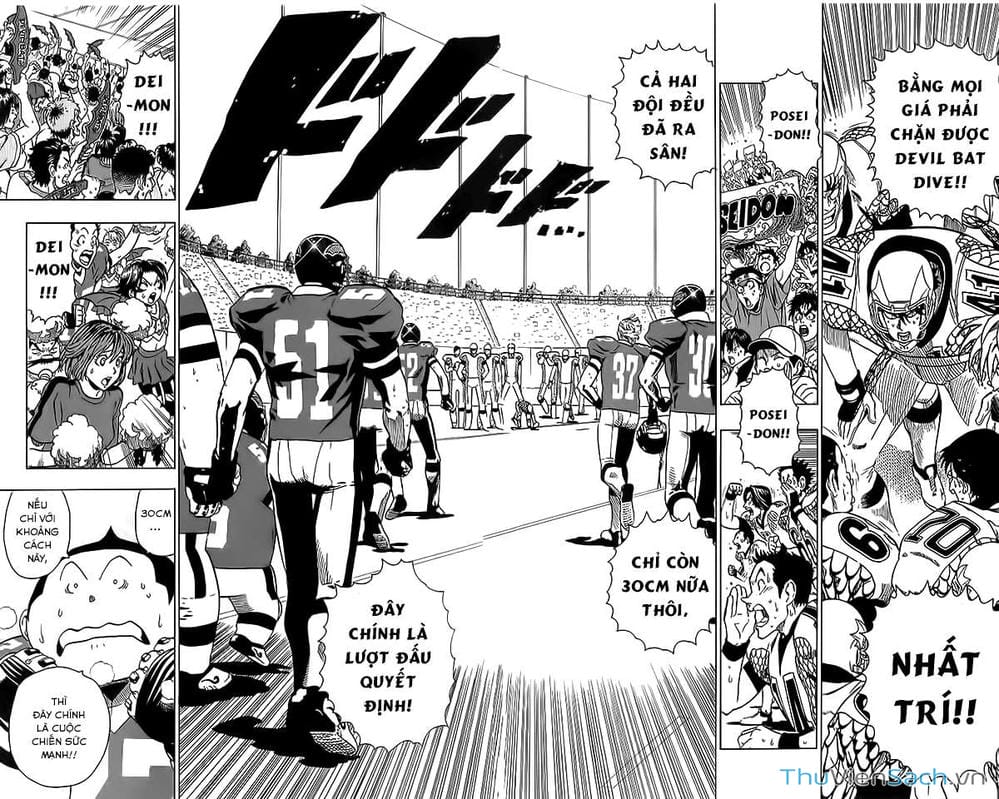 Truyện Tranh Lá Chắn Mắt - Eyeshield 21 trang 2531