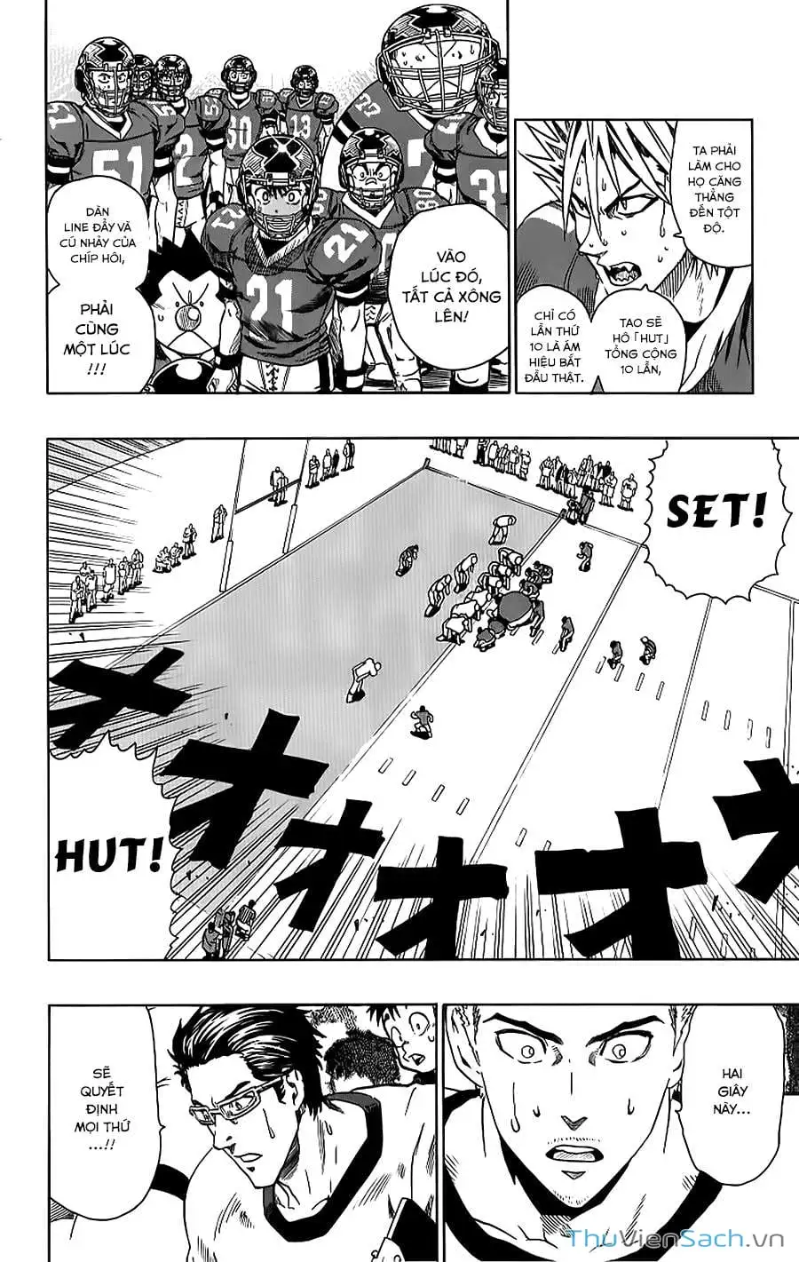 Truyện Tranh Lá Chắn Mắt - Eyeshield 21 trang 6