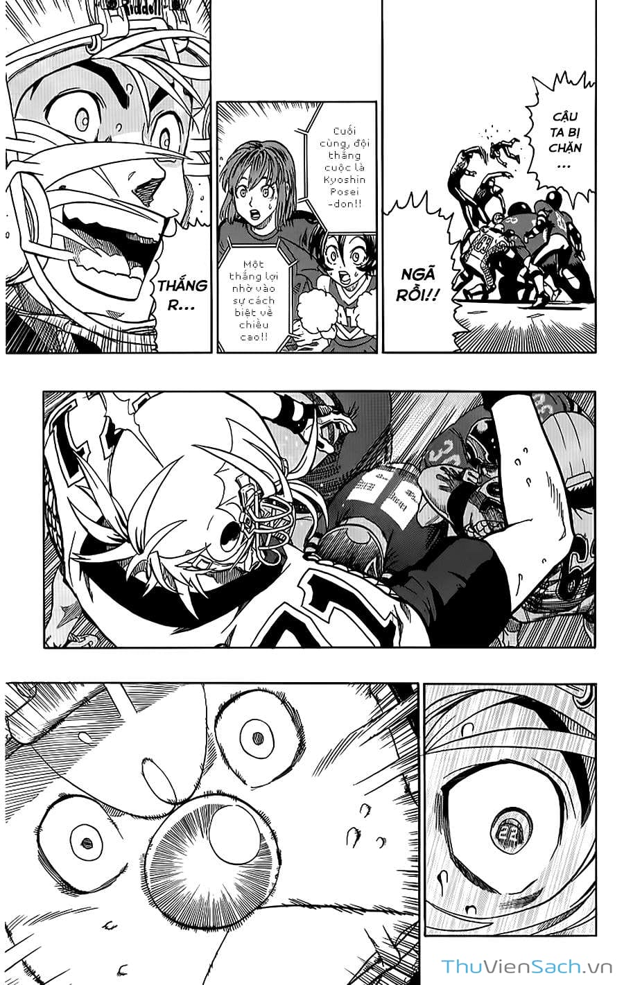 Truyện Tranh Lá Chắn Mắt - Eyeshield 21 trang 6
