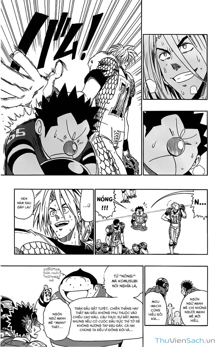 Truyện Tranh Lá Chắn Mắt - Eyeshield 21 trang 6