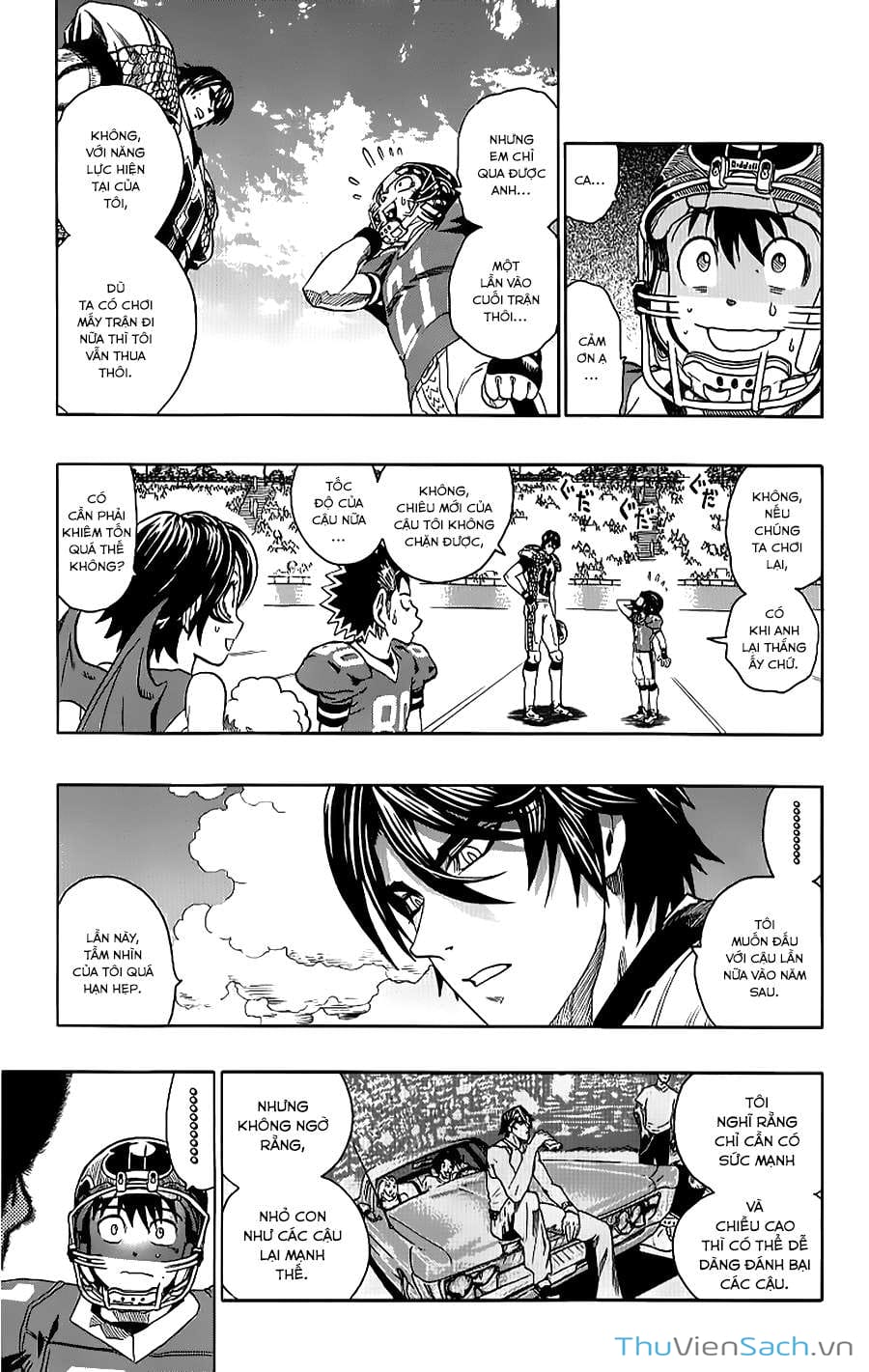 Truyện Tranh Lá Chắn Mắt - Eyeshield 21 trang 6