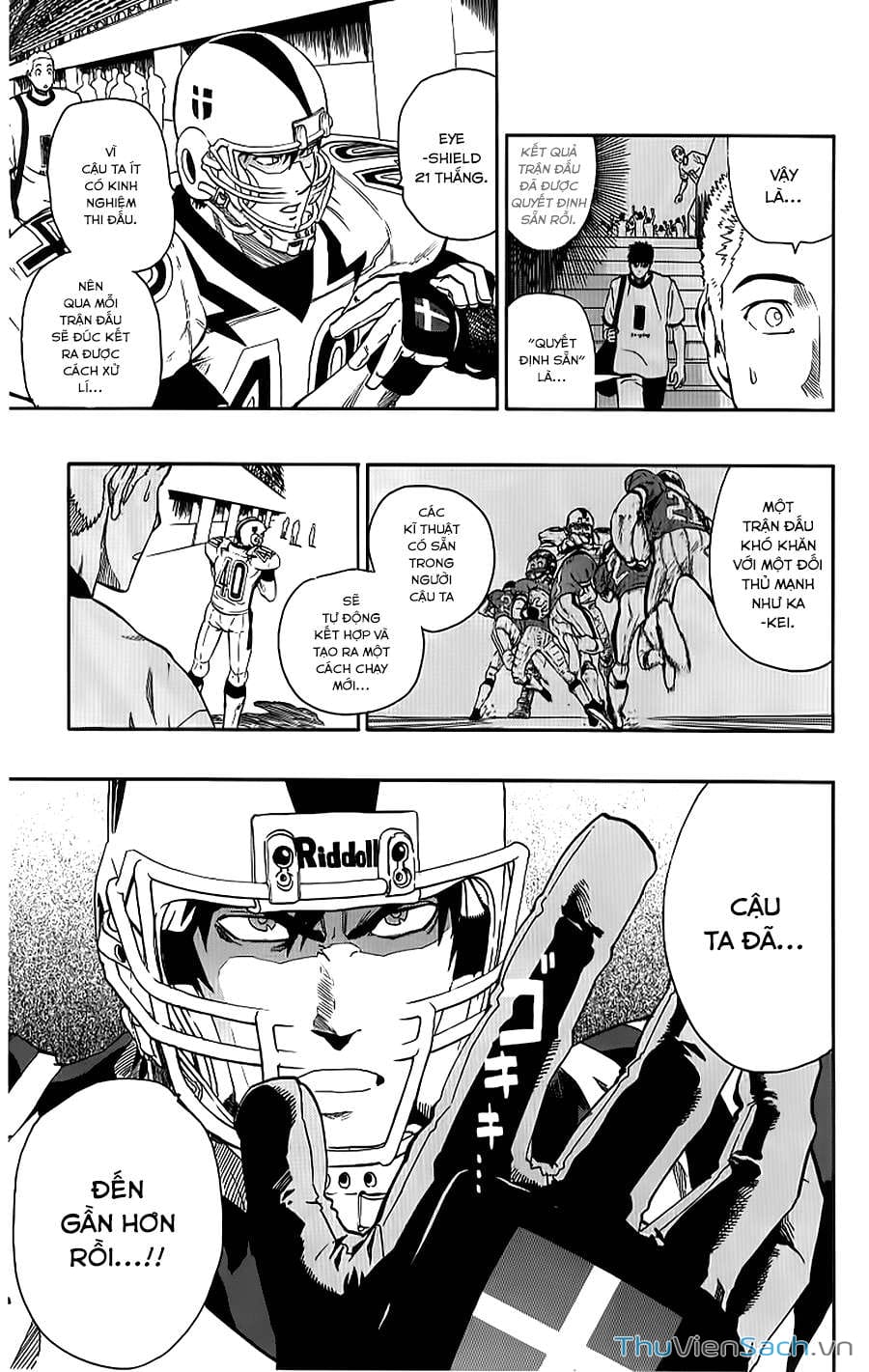 Truyện Tranh Lá Chắn Mắt - Eyeshield 21 trang 6