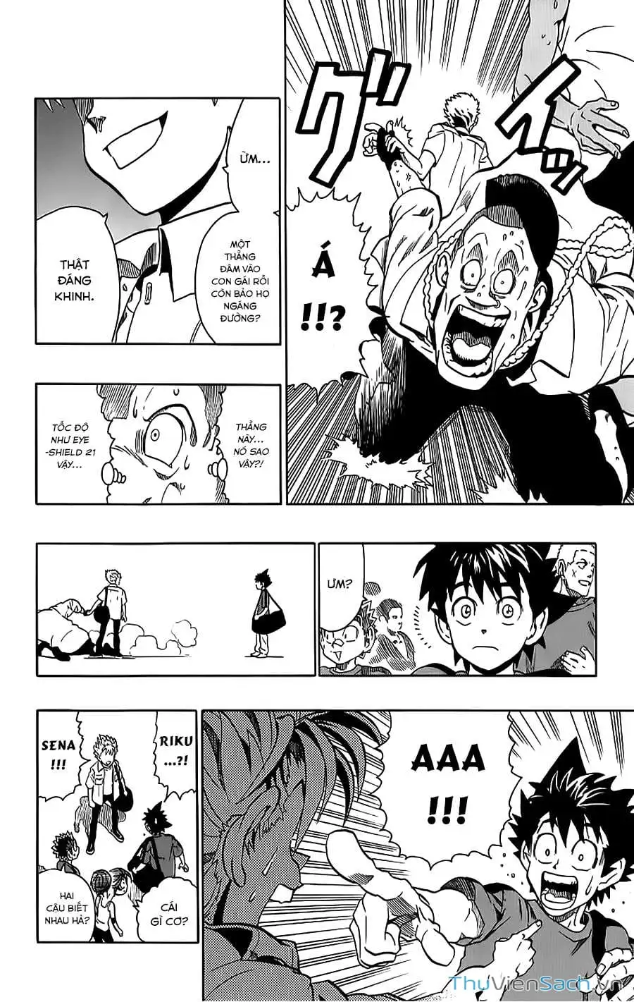 Truyện Tranh Lá Chắn Mắt - Eyeshield 21 trang 6