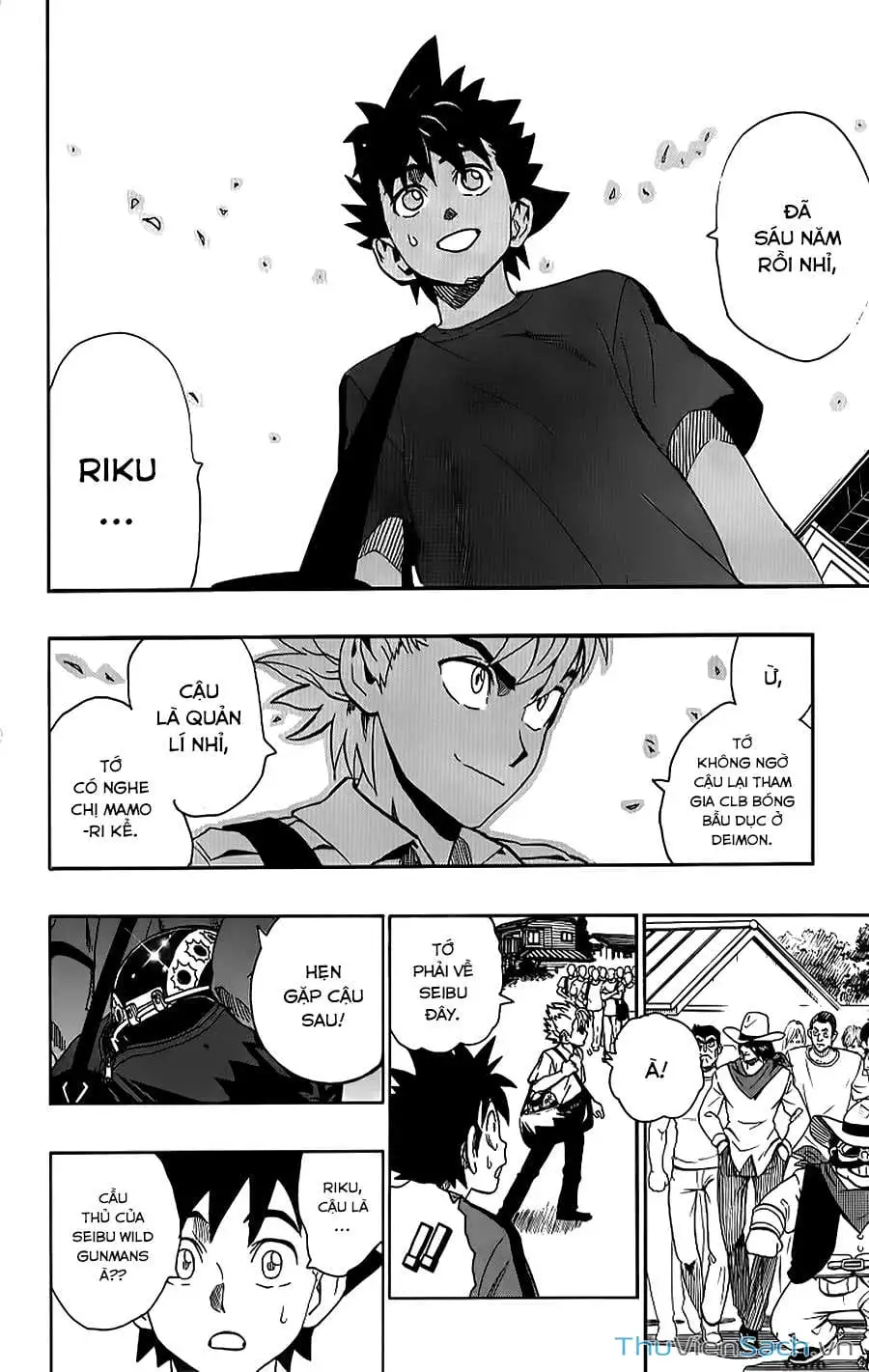 Truyện Tranh Lá Chắn Mắt - Eyeshield 21 trang 6