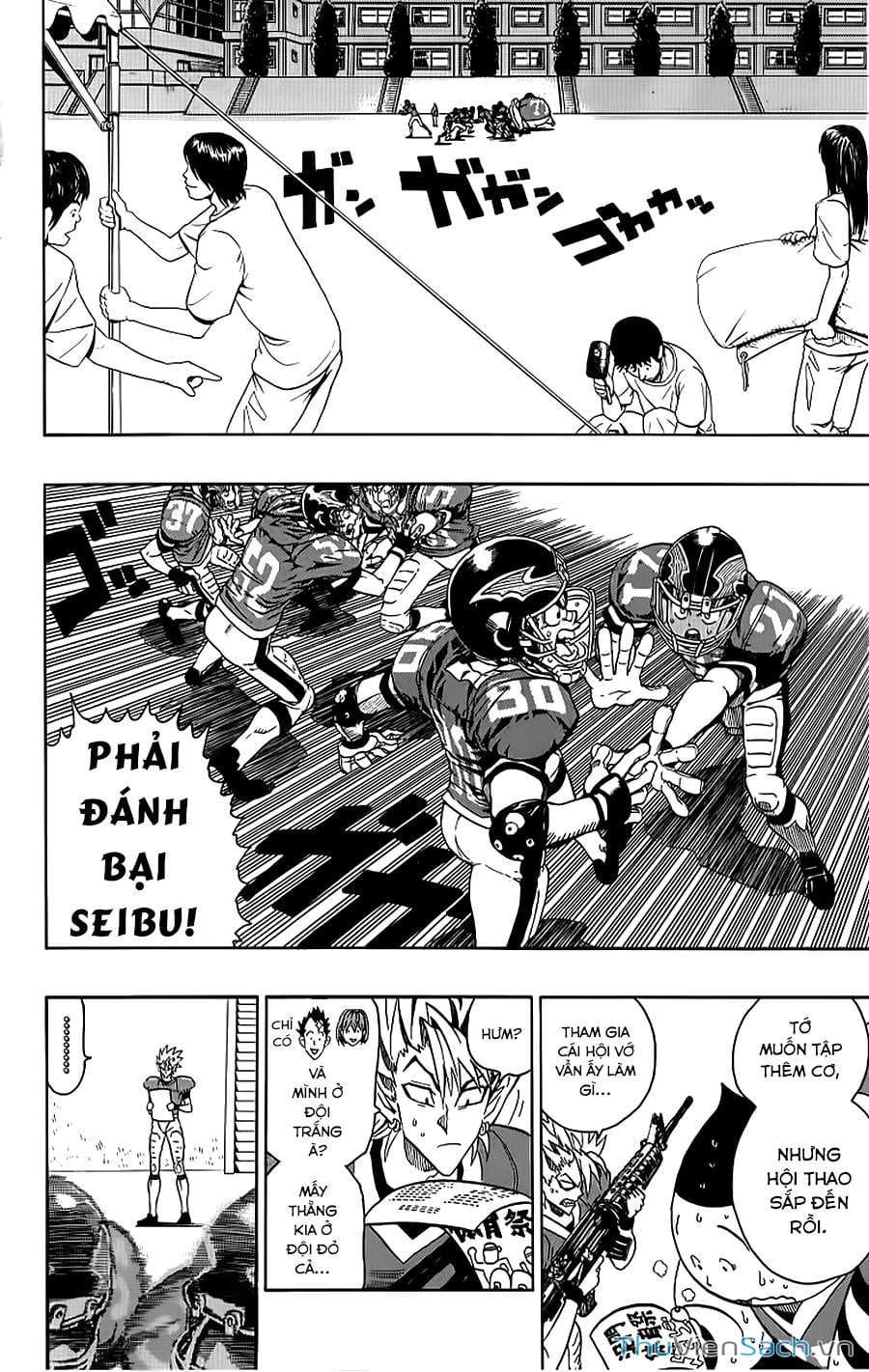 Truyện Tranh Lá Chắn Mắt - Eyeshield 21 trang 2573