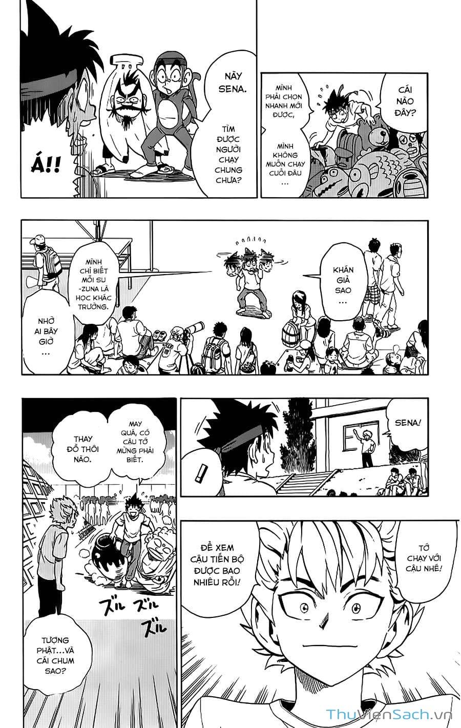 Truyện Tranh Lá Chắn Mắt - Eyeshield 21 trang 6