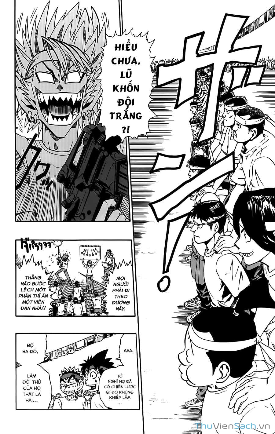 Truyện Tranh Lá Chắn Mắt - Eyeshield 21 trang 6