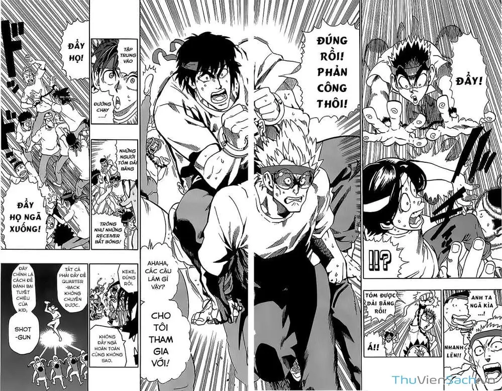 Truyện Tranh Lá Chắn Mắt - Eyeshield 21 trang 6