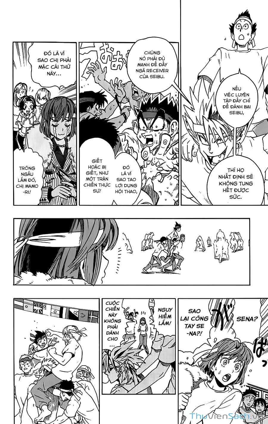 Truyện Tranh Lá Chắn Mắt - Eyeshield 21 trang 6