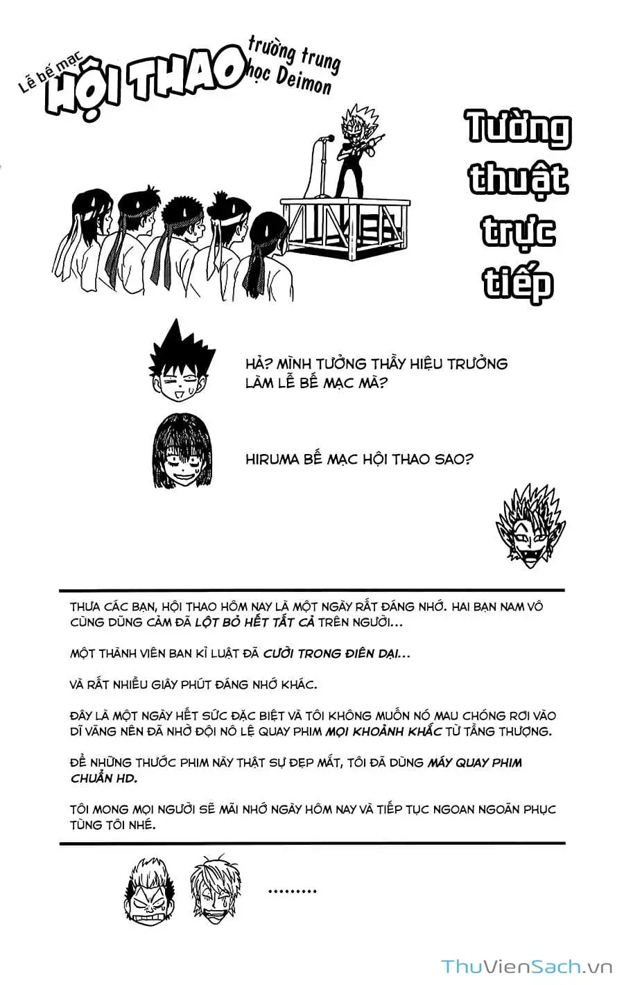 Truyện Tranh Lá Chắn Mắt - Eyeshield 21 trang 6