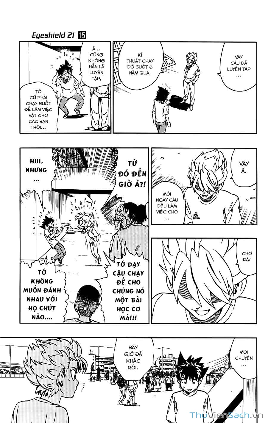 Truyện Tranh Lá Chắn Mắt - Eyeshield 21 trang 6