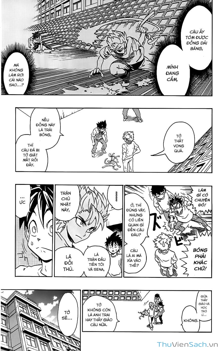 Truyện Tranh Lá Chắn Mắt - Eyeshield 21 trang 6