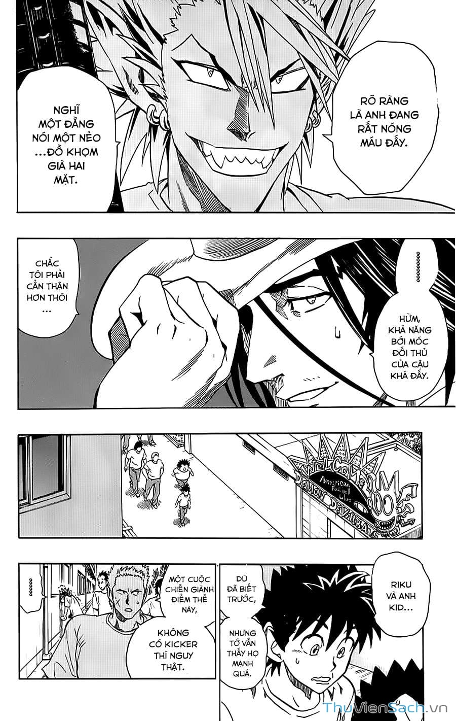 Truyện Tranh Lá Chắn Mắt - Eyeshield 21 trang 6