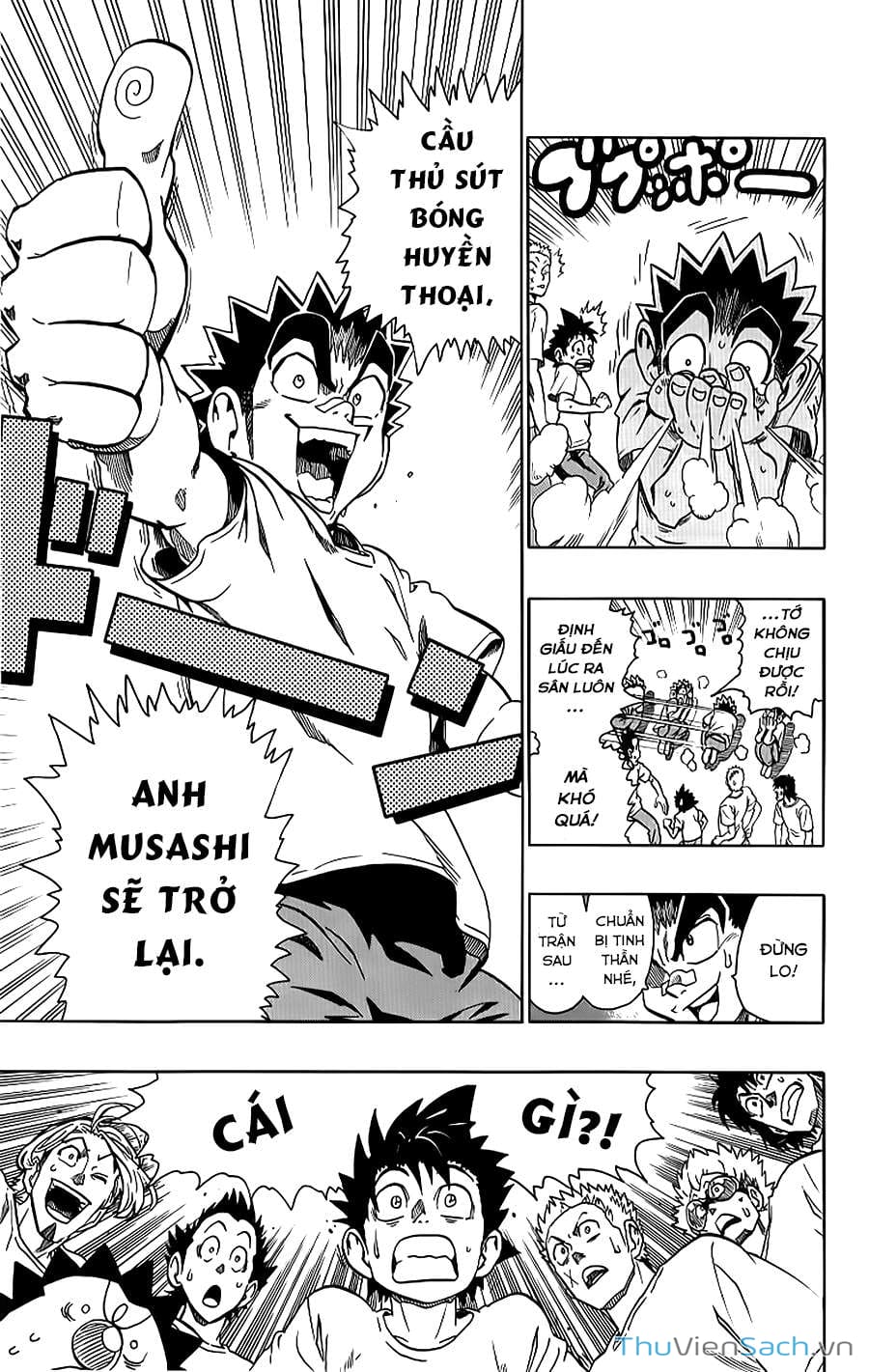 Truyện Tranh Lá Chắn Mắt - Eyeshield 21 trang 6