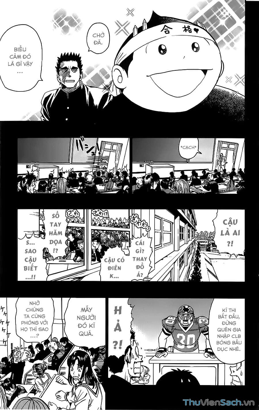 Truyện Tranh Lá Chắn Mắt - Eyeshield 21 trang 6