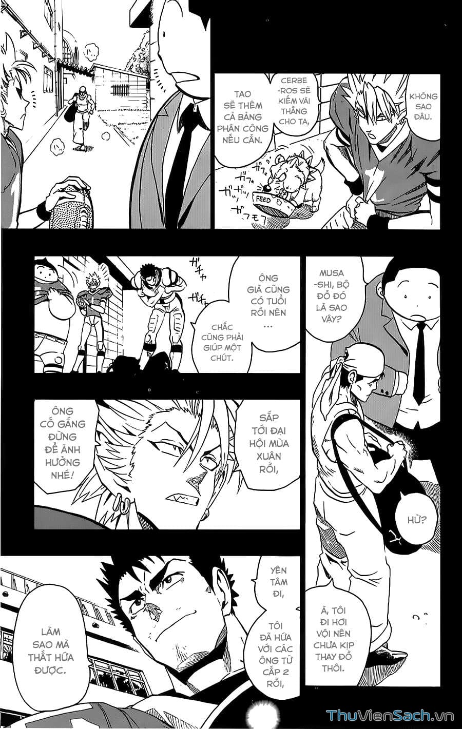 Truyện Tranh Lá Chắn Mắt - Eyeshield 21 trang 6