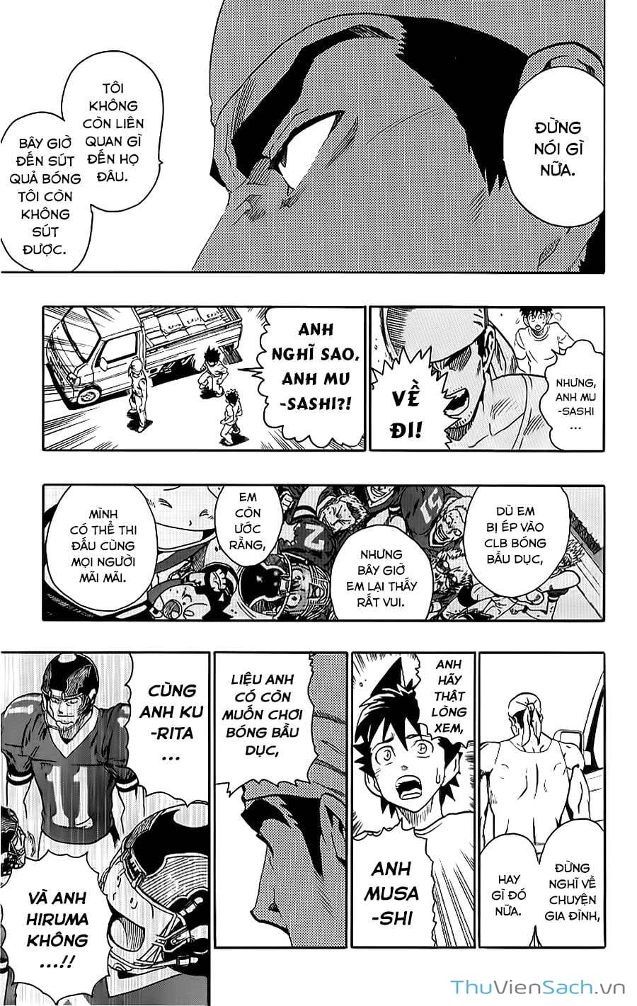 Truyện Tranh Lá Chắn Mắt - Eyeshield 21 trang 6