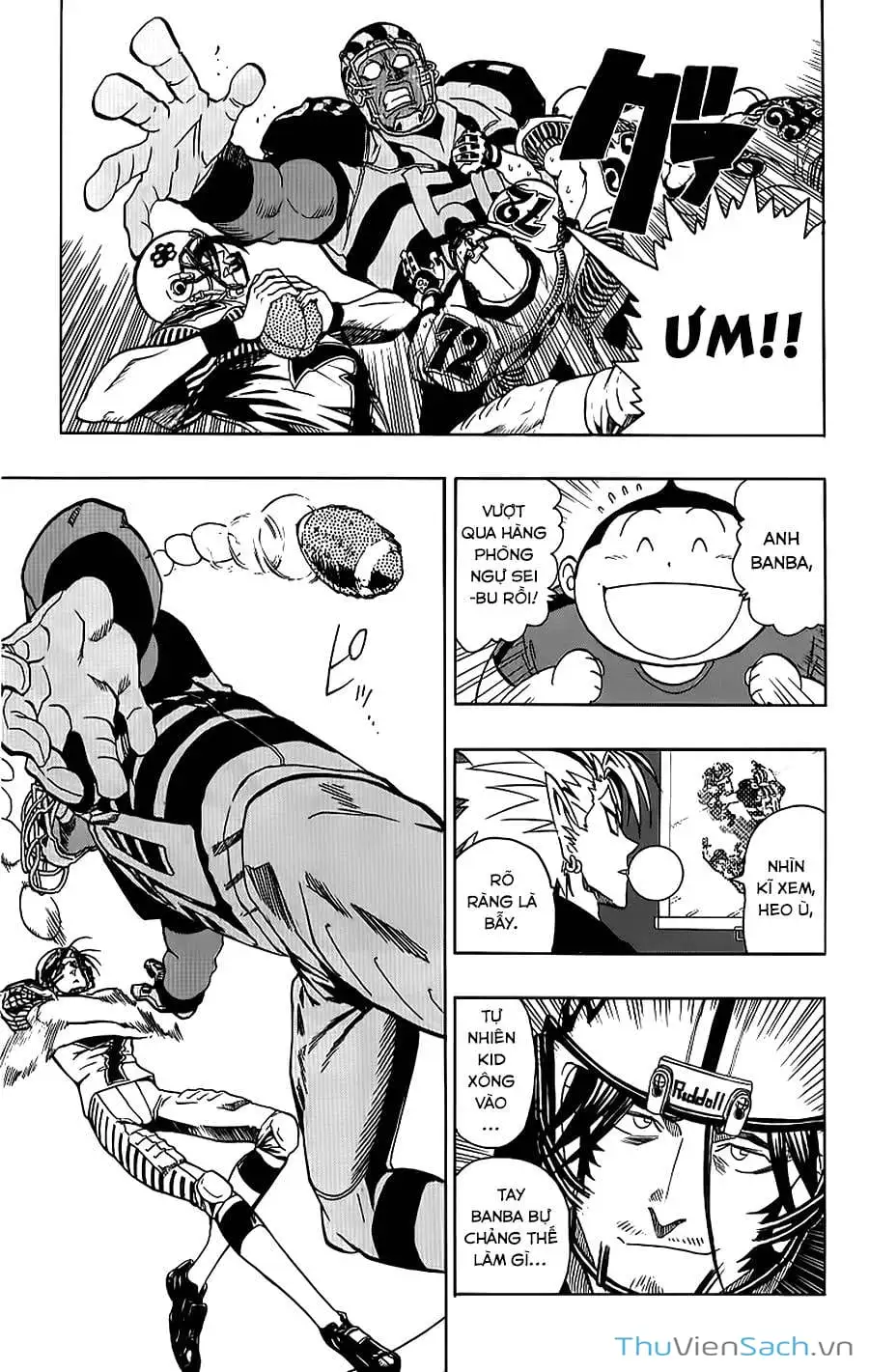 Truyện Tranh Lá Chắn Mắt - Eyeshield 21 trang 6