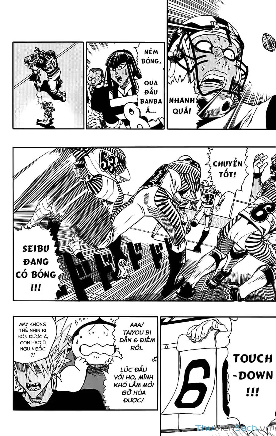 Truyện Tranh Lá Chắn Mắt - Eyeshield 21 trang 6