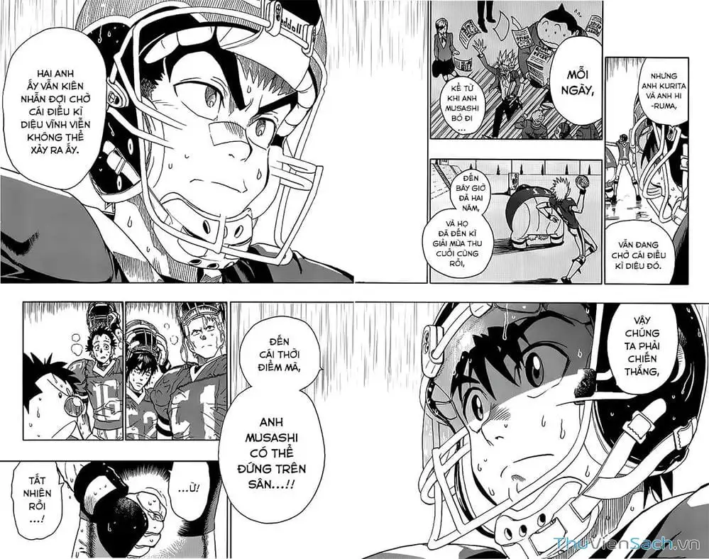 Truyện Tranh Lá Chắn Mắt - Eyeshield 21 trang 6
