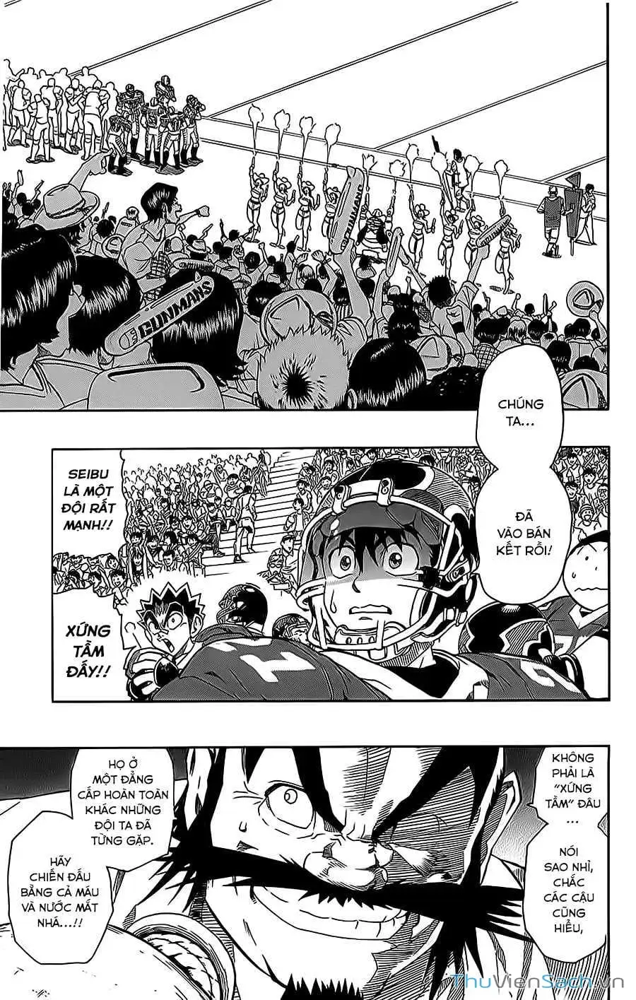 Truyện Tranh Lá Chắn Mắt - Eyeshield 21 trang 6