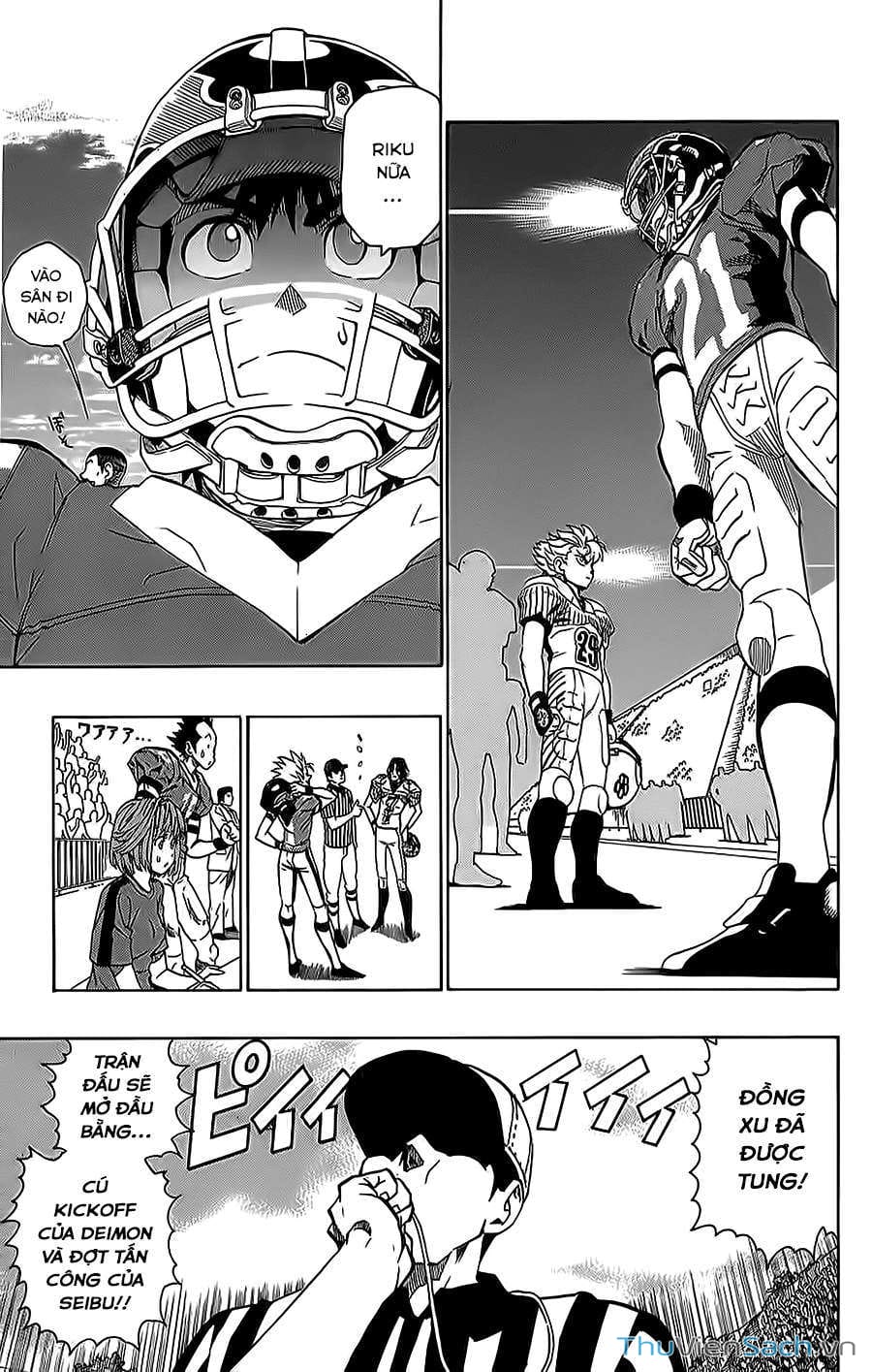 Truyện Tranh Lá Chắn Mắt - Eyeshield 21 trang 2679