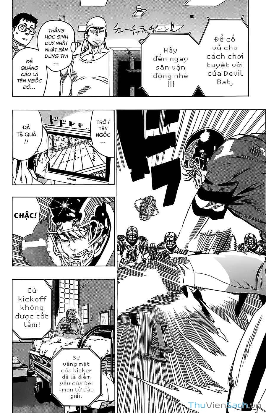 Truyện Tranh Lá Chắn Mắt - Eyeshield 21 trang 6