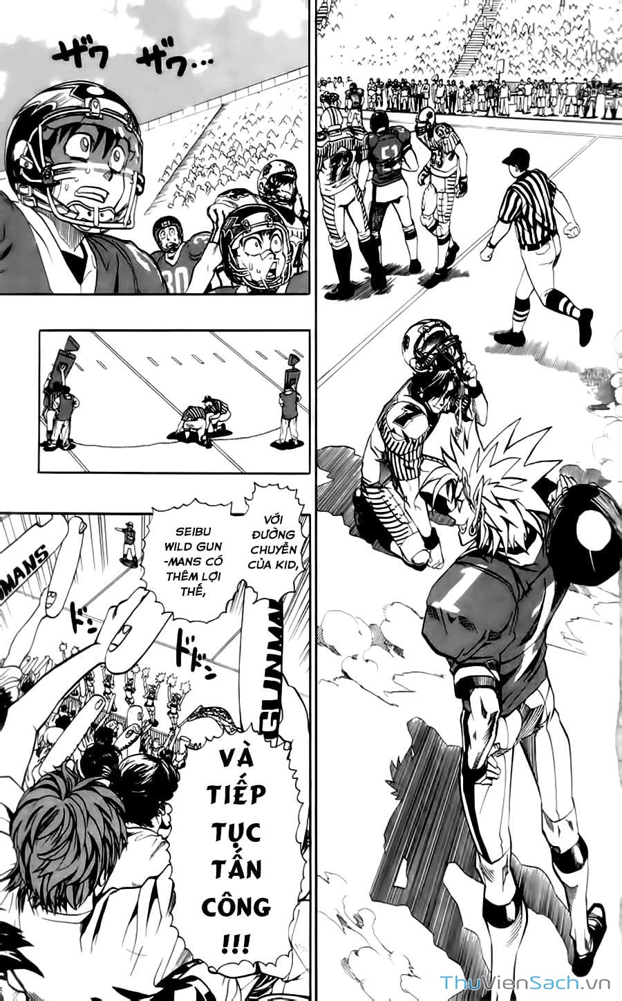 Truyện Tranh Lá Chắn Mắt - Eyeshield 21 trang 6