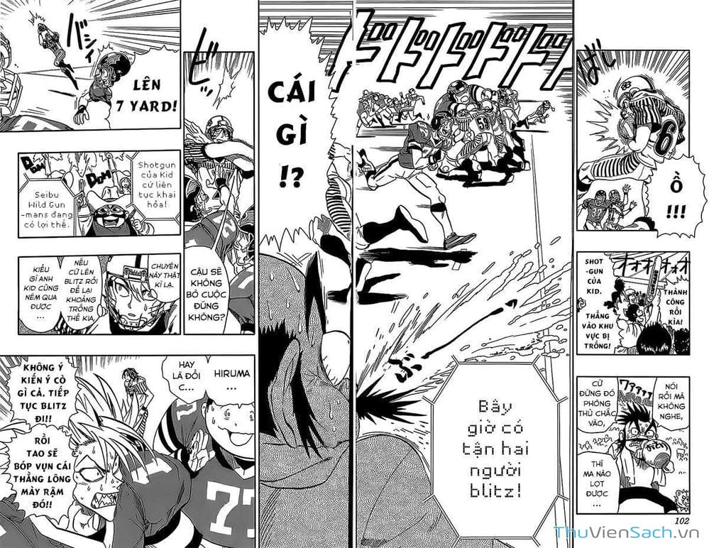 Truyện Tranh Lá Chắn Mắt - Eyeshield 21 trang 6