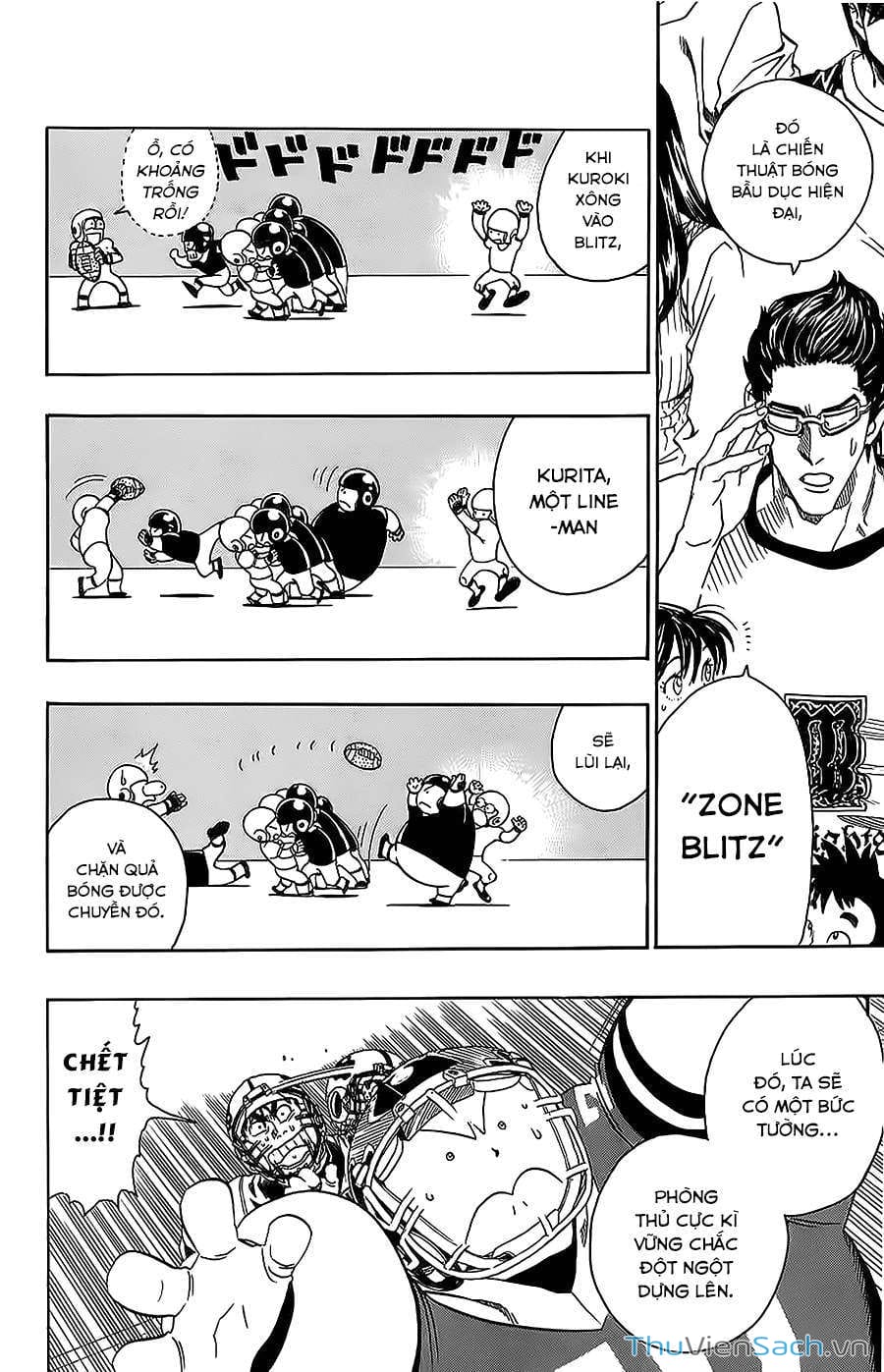 Truyện Tranh Lá Chắn Mắt - Eyeshield 21 trang 6