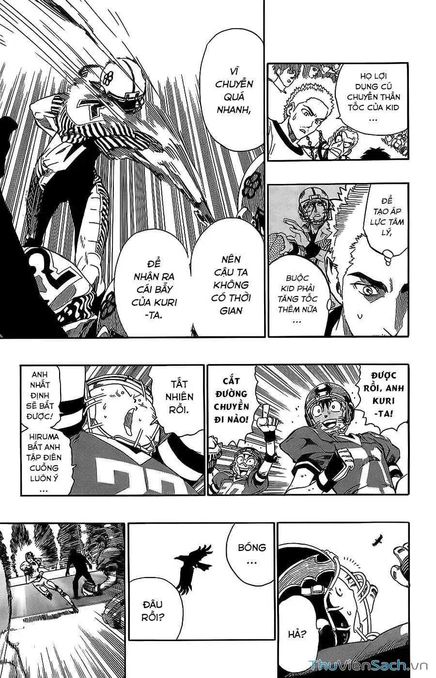 Truyện Tranh Lá Chắn Mắt - Eyeshield 21 trang 6
