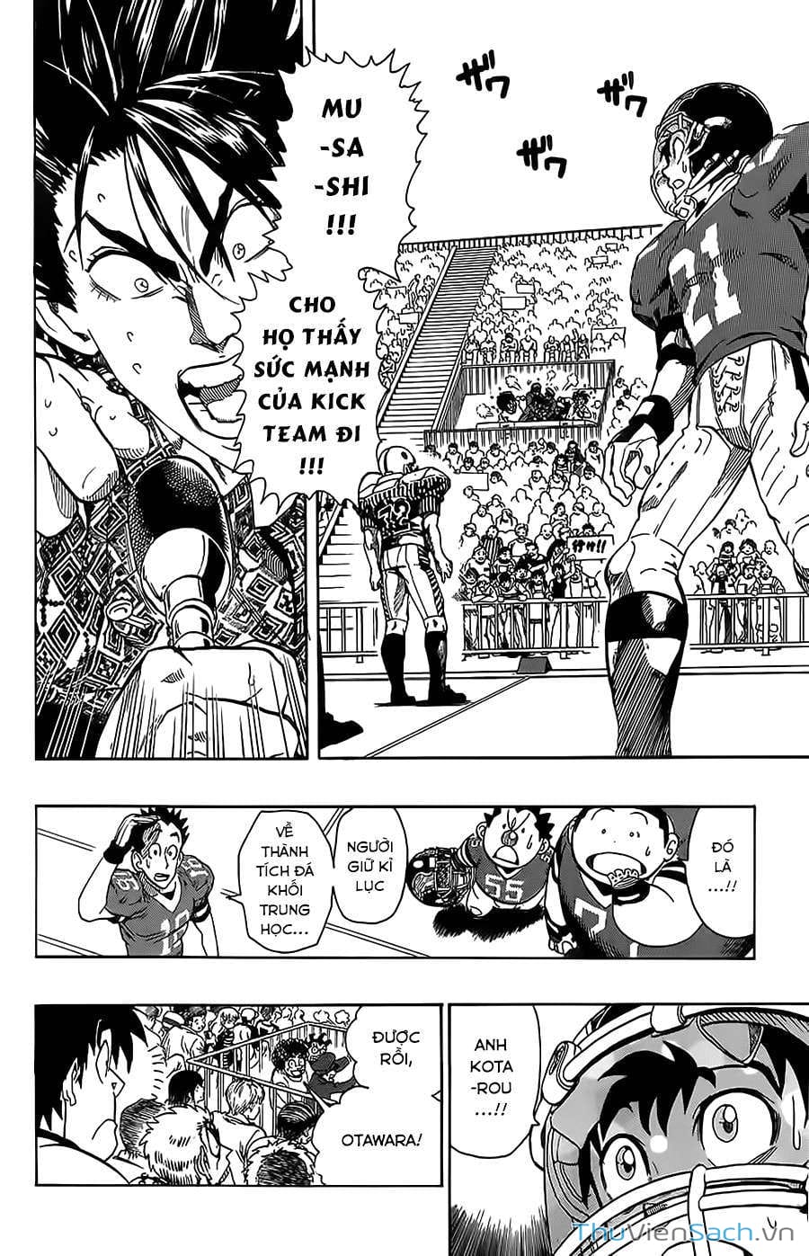 Truyện Tranh Lá Chắn Mắt - Eyeshield 21 trang 6