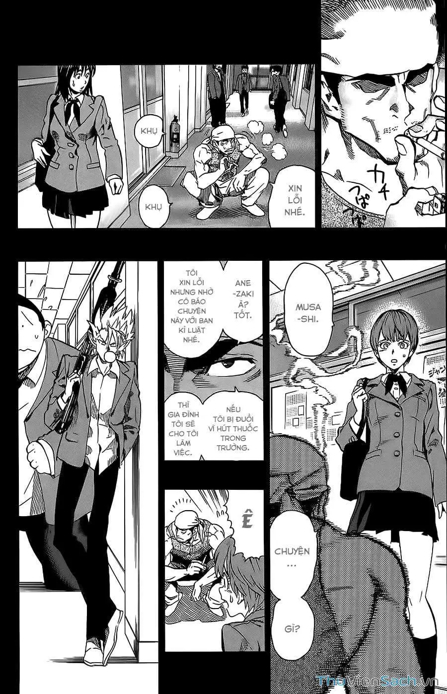 Truyện Tranh Lá Chắn Mắt - Eyeshield 21 trang 6