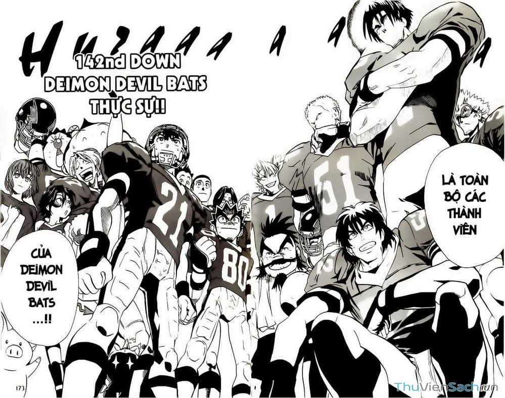 Truyện Tranh Lá Chắn Mắt - Eyeshield 21 trang 2812