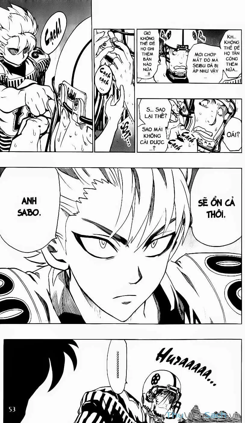 Truyện Tranh Lá Chắn Mắt - Eyeshield 21 trang 6