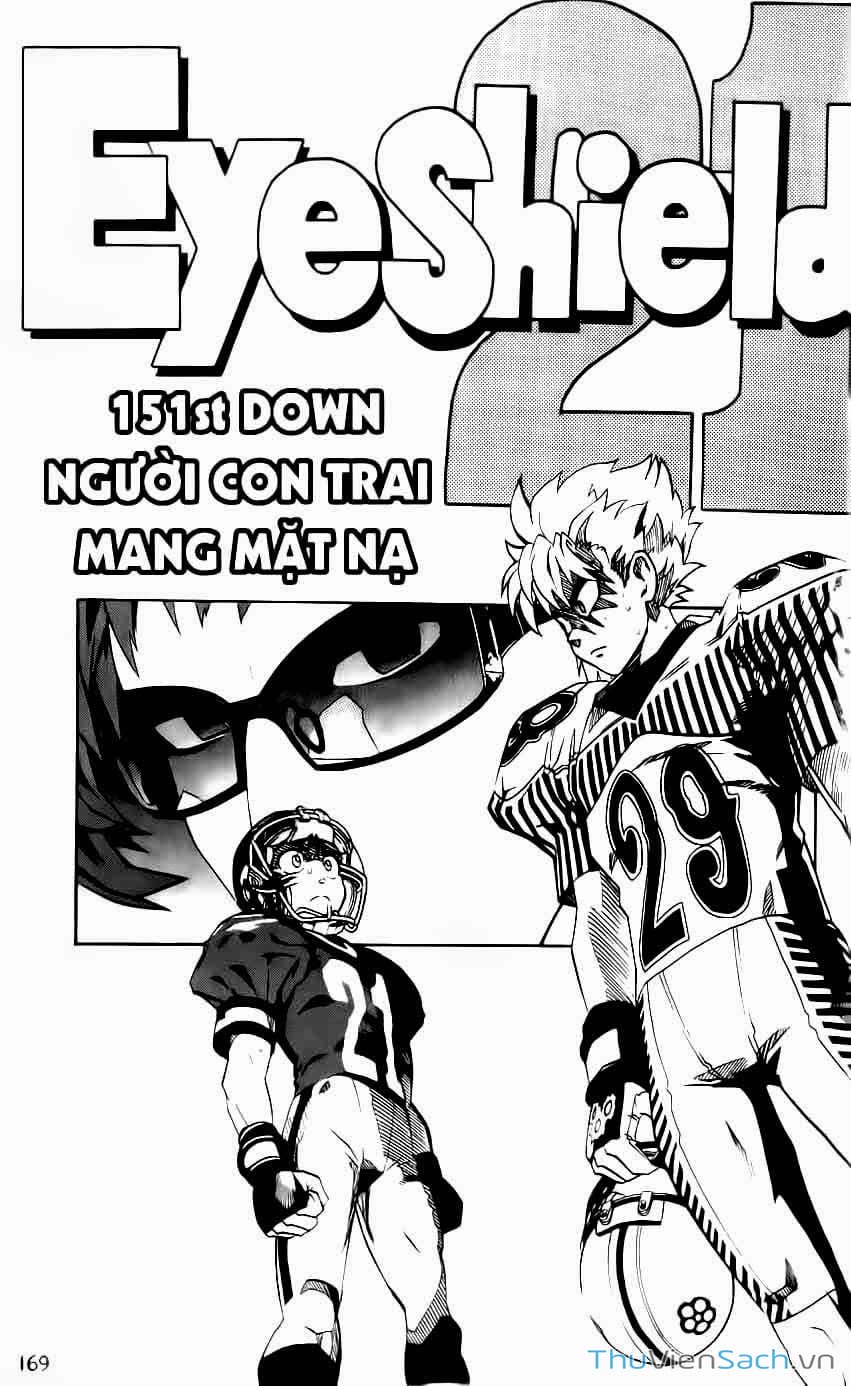 Truyện Tranh Lá Chắn Mắt - Eyeshield 21 trang 3010