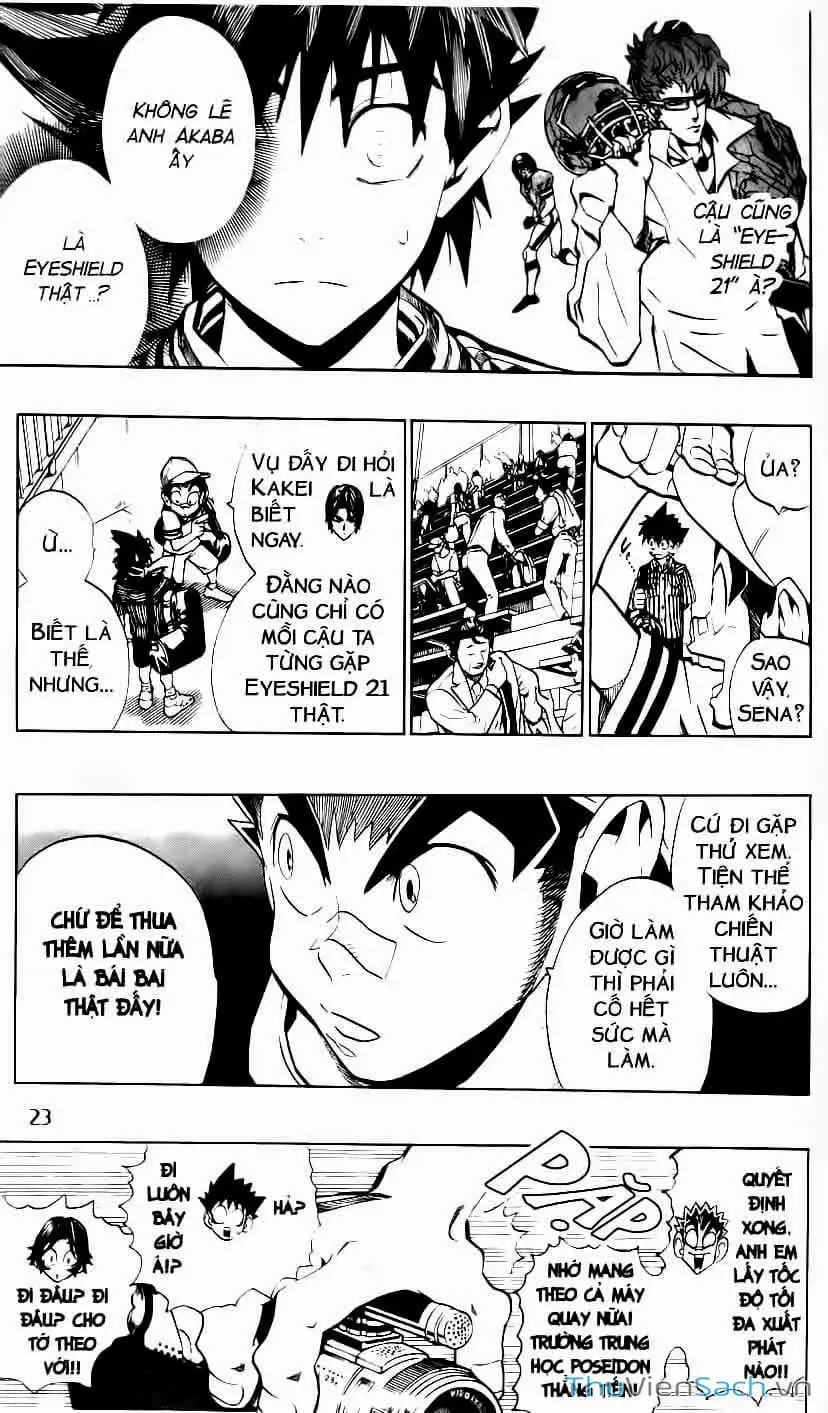 Truyện Tranh Lá Chắn Mắt - Eyeshield 21 trang 6