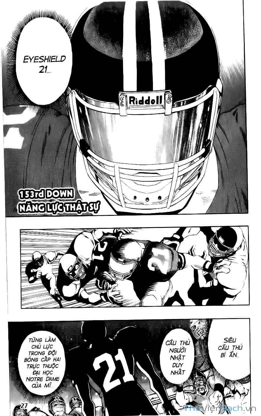 Truyện Tranh Lá Chắn Mắt - Eyeshield 21 trang 6