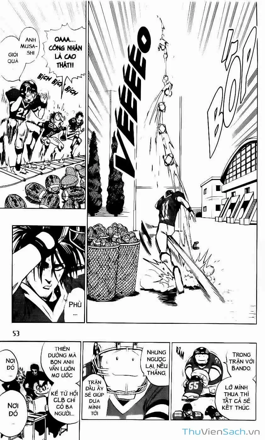 Truyện Tranh Lá Chắn Mắt - Eyeshield 21 trang 6