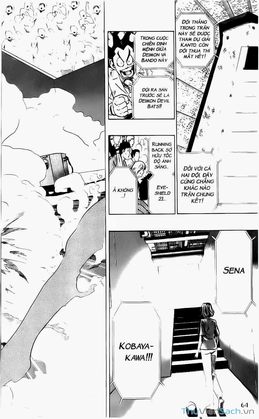 Truyện Tranh Lá Chắn Mắt - Eyeshield 21 trang 6