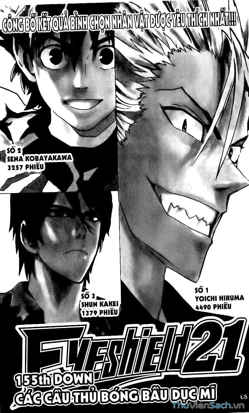 Truyện Tranh Lá Chắn Mắt - Eyeshield 21 trang 6