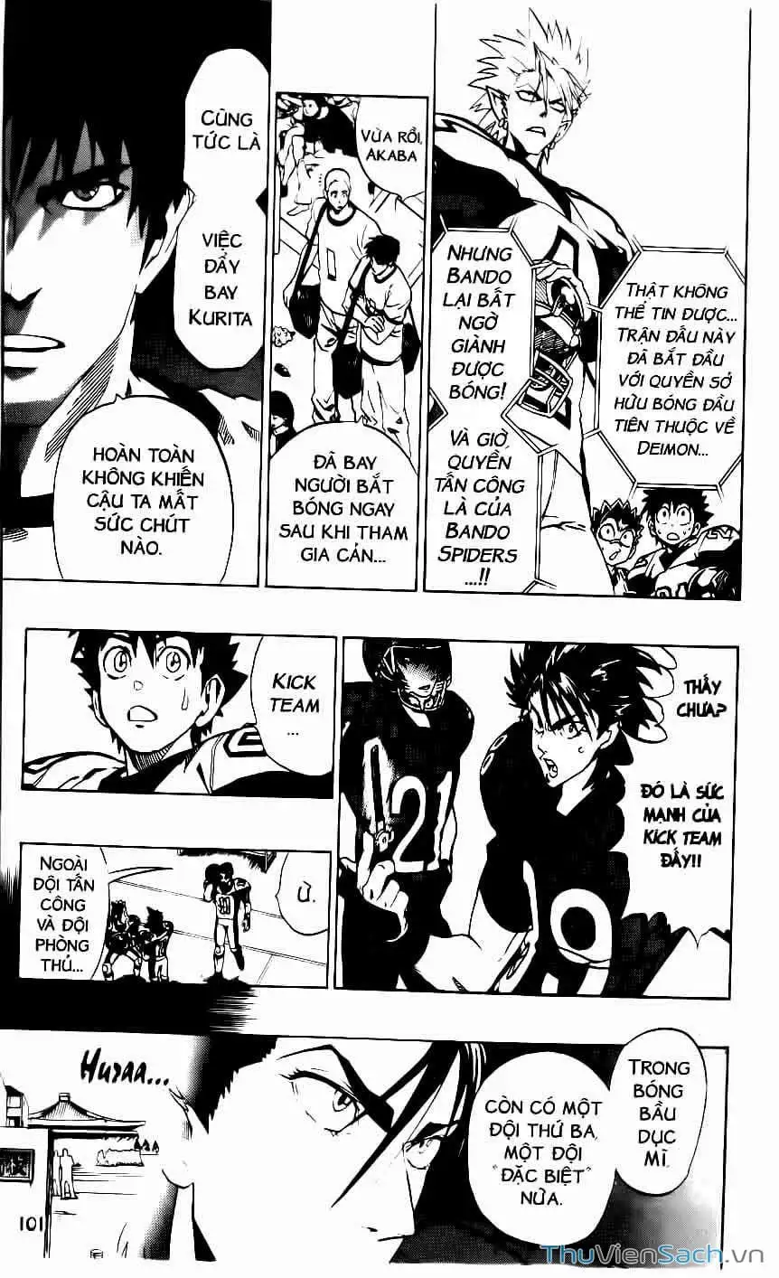 Truyện Tranh Lá Chắn Mắt - Eyeshield 21 trang 6