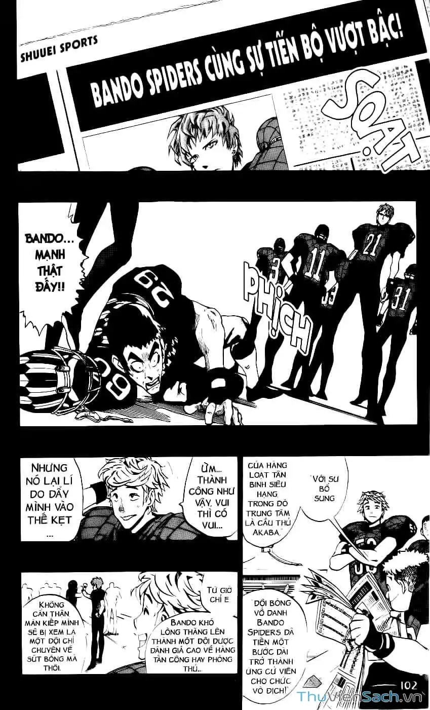 Truyện Tranh Lá Chắn Mắt - Eyeshield 21 trang 6