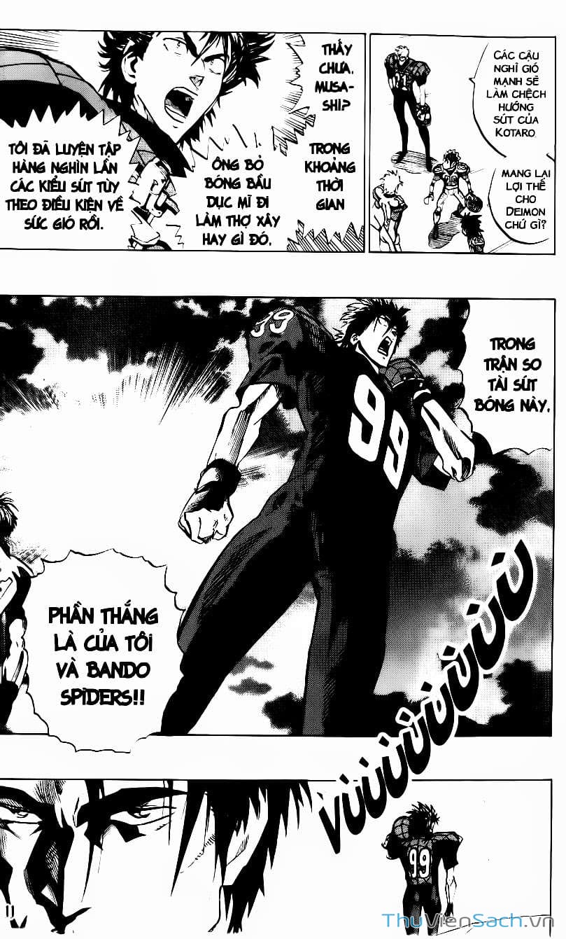 Truyện Tranh Lá Chắn Mắt - Eyeshield 21 trang 3217